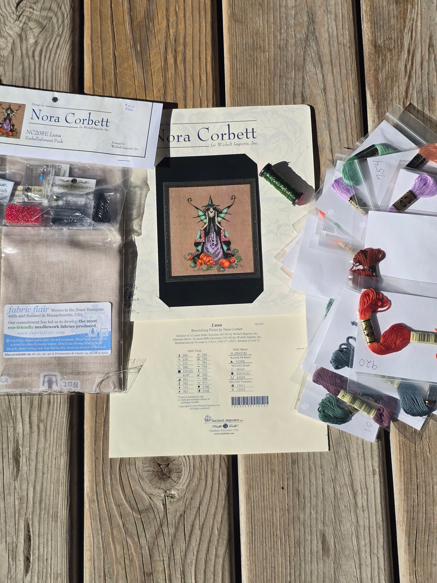 Mirabilia - Bewitching Pixies Luna - Cross Stitch Kit