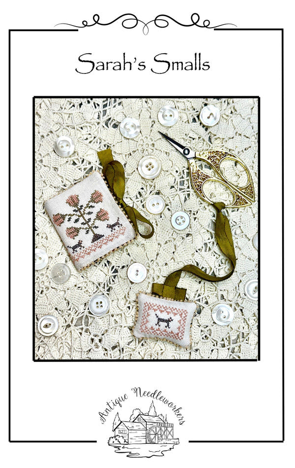 Antique Needleworkers - Sarah's Smalls - Cross Stitch Pattern - Nashville Needlework Market 2026