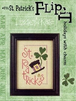Lizzie Kate - St. Patrick's - Flip It - Cross Stitch Pattern