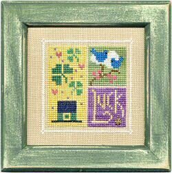 Lizzie Kate - March - Flip It - Cross Stitch Pattern