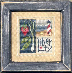 Lizzie Kate - July - Flip It - Cross Stitch Pattern