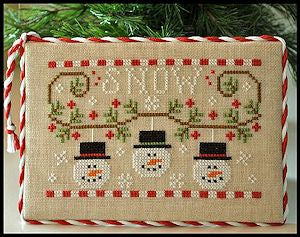 Country Cottage Needleworks - Snowmen Trio - Cross Stitch Pattern