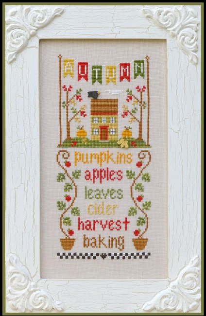 Country Cottage Needleworks - Seasonal Celebrations - Autumn - Cross Stitch Pattern