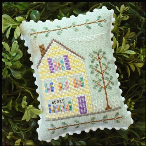 Country Cottage Needleworks - Main Street - Main Street Bookstore - Cross Stitch Pattern