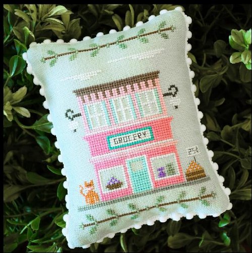 Country Cottage Needleworks - Main Street - Main Street Grocery - Cross Stitch Pattern