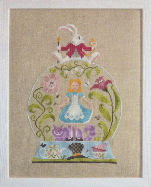 Jardin Prive - Alice au Pays des Merveilles (Alice in Wonderland) - Cross Stitch Pattern