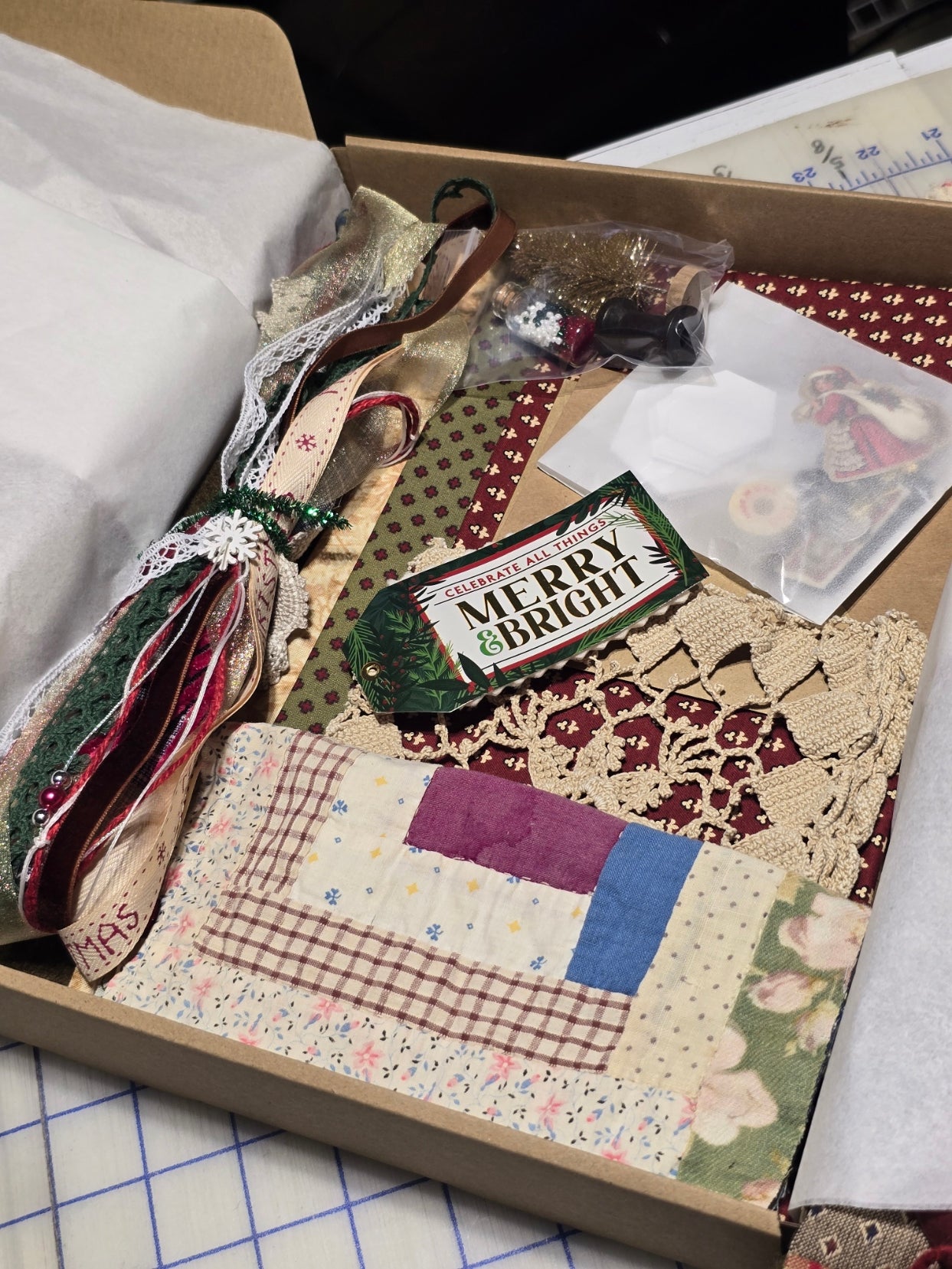 Gather 'n Stitch Exclusive - A Primitive Christmas Box 2025