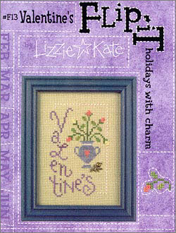 Lizzie Kate - Valentine's - Flip It - Cross Stitch Pattern