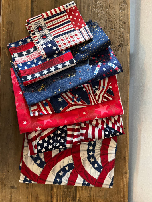 Patriotic Fabric Bundle 1