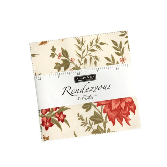 Moda - Rendezvous - Quilting Fabric - Charm Pack