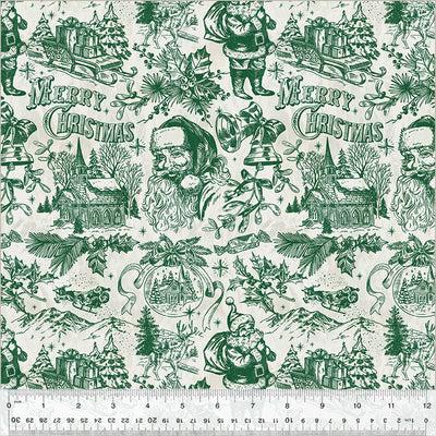 Windham Fabrics - Whistler Studios - Jolly Christmas Collection - Quilting Fabric - Off the Bolt