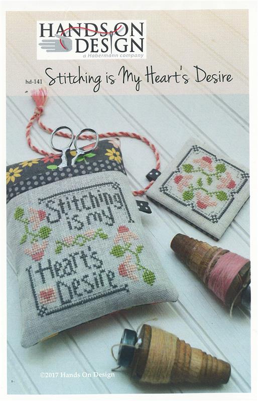Hands on Designs - Stitching is My Heart's Desire - Cross Stitch Pattern