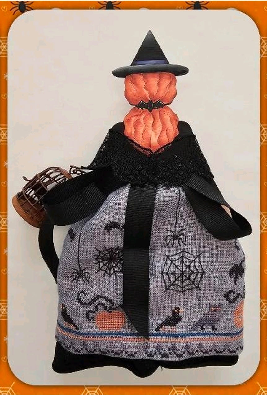 Giulia Punti Antichi - Ophelia, A Witch Pincushion Doll and Thread Keeper - Cross Stitch Kit - Nashville Needlework Market 2026
