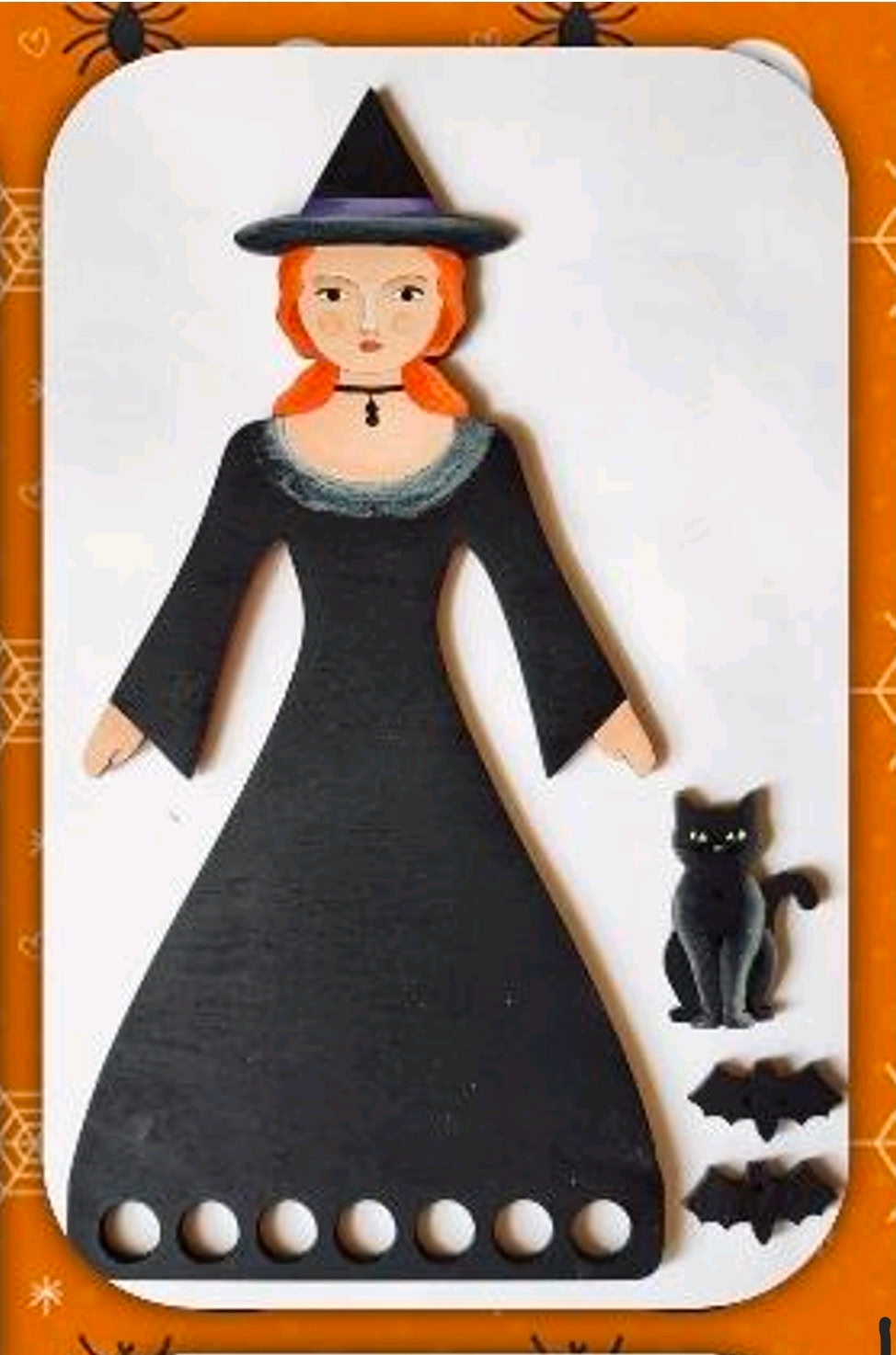 Giulia Punti Antichi - Ophelia, A Witch Pincushion Doll and Thread Keeper - Cross Stitch Kit - Nashville Needlework Market 2026
