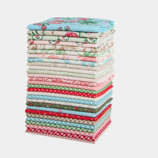 Connecting Threads - English Tea - Quilting Fabric - Fat Quarter Bundle