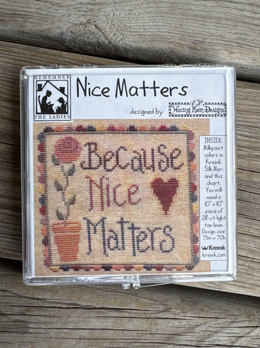 Kreinik - Remember the Ladies - Because Nice Matters - Kit