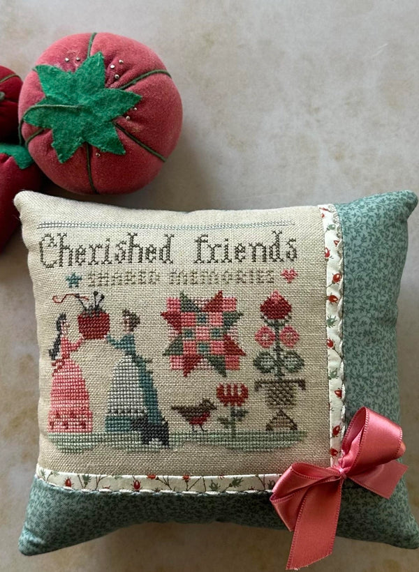 Heart in Hand - Cherished Friends - Cross Stitch Pattern - Nashville Needlework Market 2026