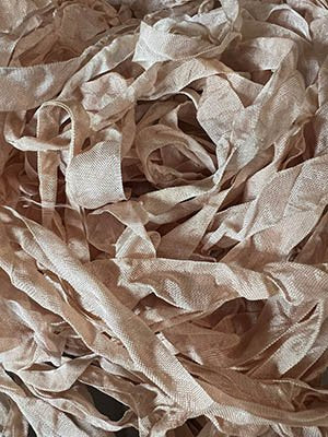 1/2" Crinkle Ribbon - 2 yards - Mad Hatter's Tea Towel