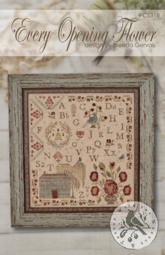 With Thy Needle & Thread - Every Opening Flower - Cross Stitch Pattern