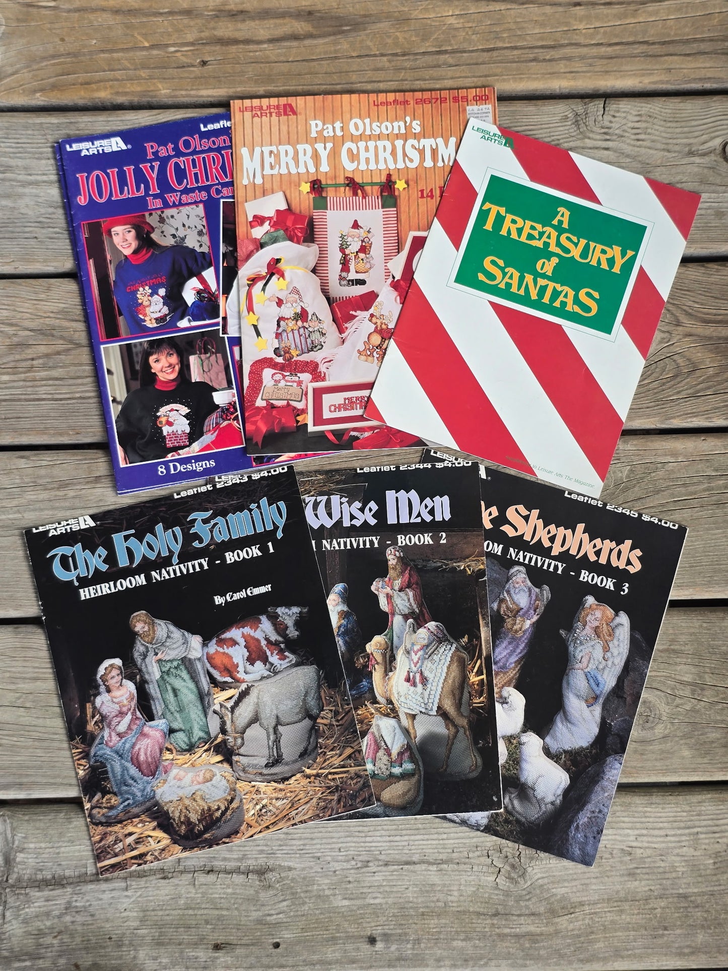 Leisure Arts - Christmas Cross Stitch Pattern - Bundle