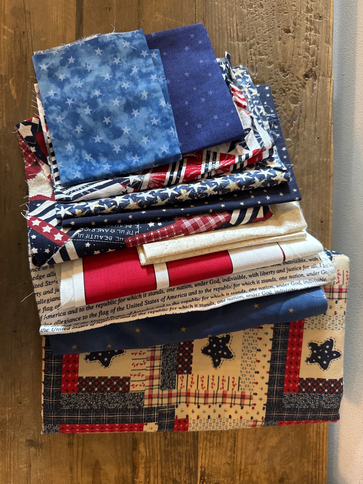 Patriotic Fabric Bundle 2