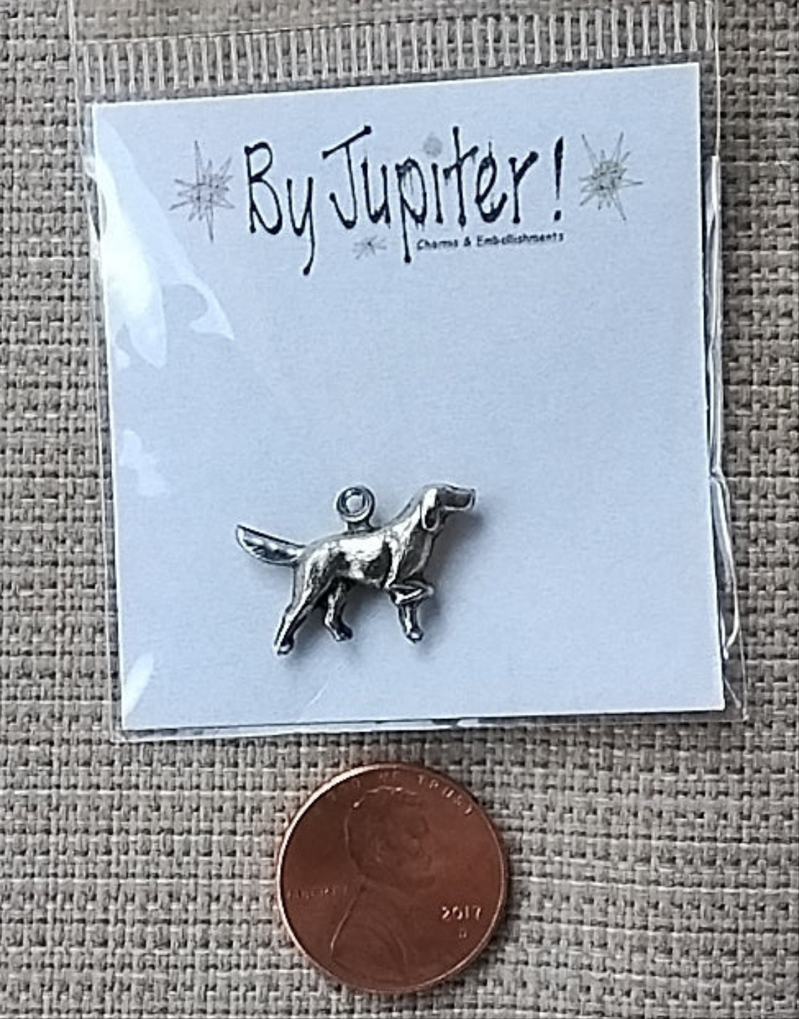 By Jupiter - Antique Silver Retriever
