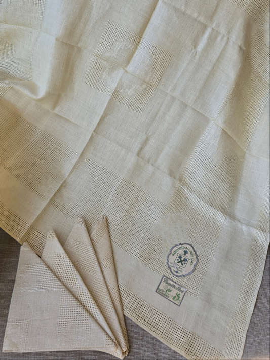 Rustic Art Linens - Vintage Tablecloth & Napkins
