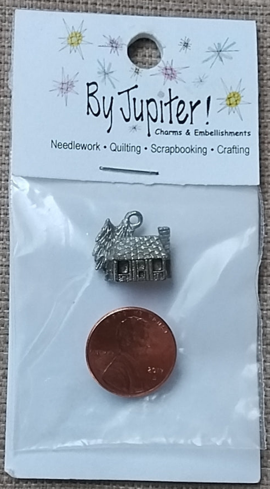 By Jupiter- Antique Silver House with Tree
