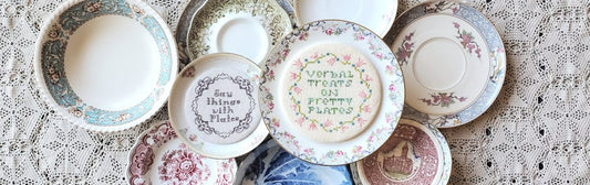 Lucy Beam - Make It Sew - Plate-itude - Nashville Sunday Surprise - Cross Stitch Chart - Nashville Needlework Market 2026