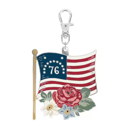 Riley Blake Designs - Independence Flag Charm