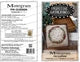 Primitive Gatherings - Monogram Pin Cushion - Wool - Kit