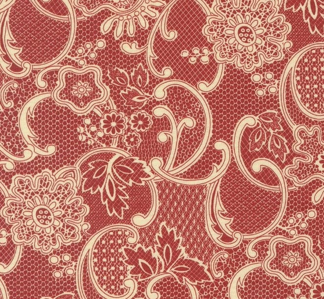 Moda - Betsy Chutchian - Lydia's Lace 1840-1880 Collection - Quilting Fabric - Off the Bolt