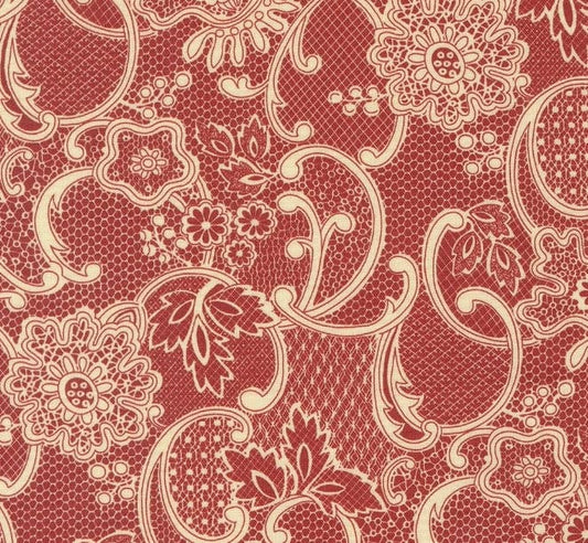 Moda - Betsy Chutchian - Lydia's Lace 1840-1880 Collection - Quilting Fabric - Off the Bolt