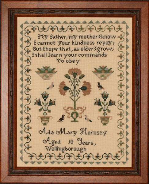 With My Needle - Ada Mary Hornsy, 1868
