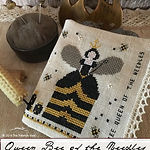 The Primitive Hare - Bee Queen of the Needles - Cross Stitch Pattern - Nashville Needlework Market 2026