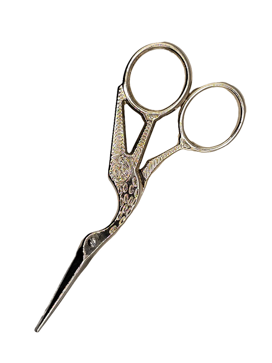 Silver Tipped Sewing Bird Scissors