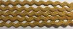 1/4" Rick Rack - 3 yards - Honey Whiskey