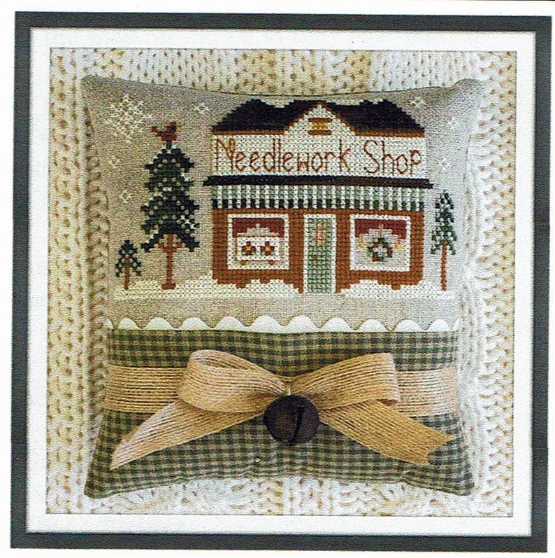 Little House Needleworks - Hometown Holiday - Needlework Shop - Cross Stitch Pattern