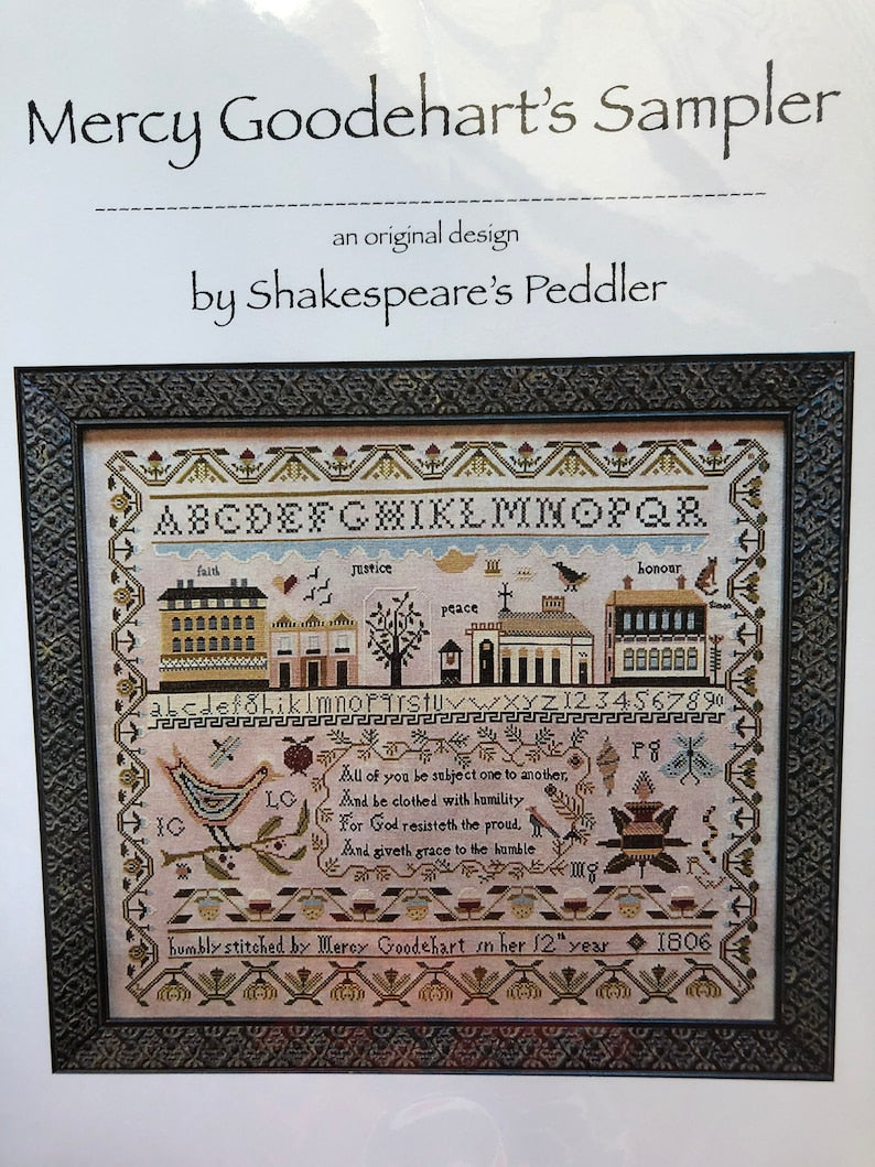 Shakespeare's Peddler - Mercy Goodheart's Sampler