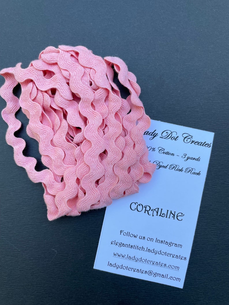 Lady Dot Creates - Coraline - Hand-Dyed Rick Rack - Nashville Needlework Market 2026