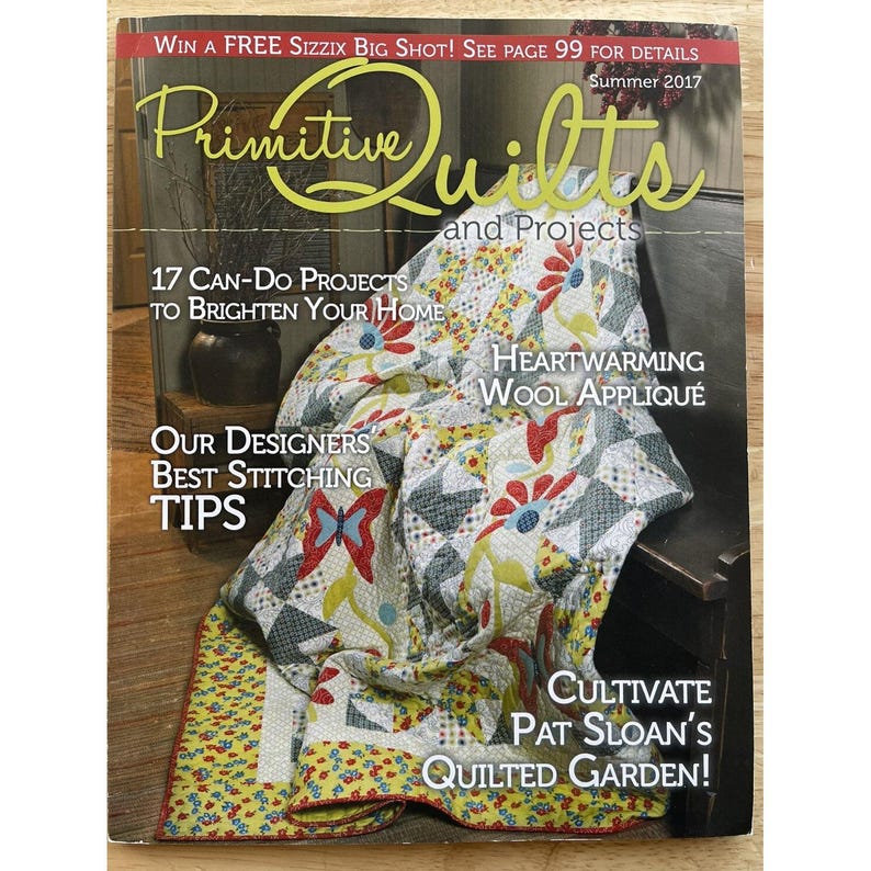 Primitive Quilts and Projects - Winter, Summer, Fall 2017 - Magazine - Single Issue