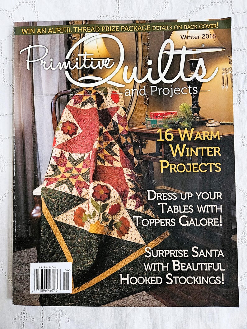 Primitive Quilts and Projects - 2018 - Magazine Bundle