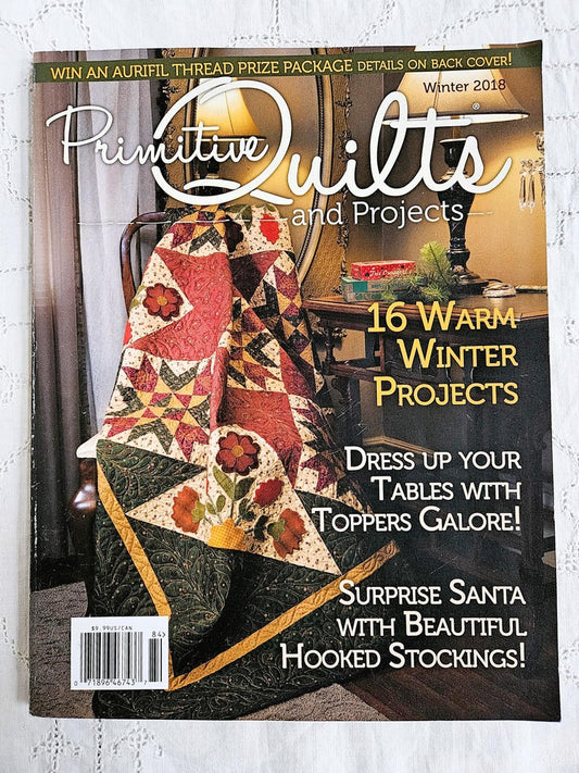 Primitive Quilts and Projects - 2018 - Magazine Bundle