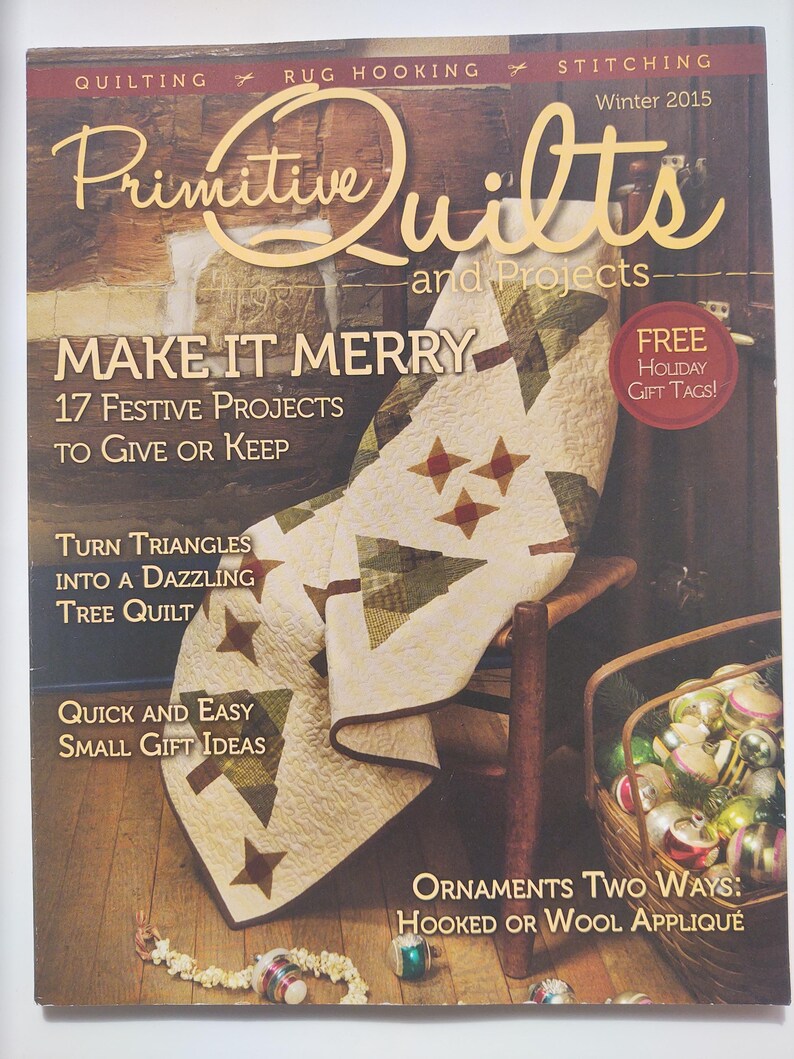 Primitive Quilts and Projects - 2015 - Magazine Bundle