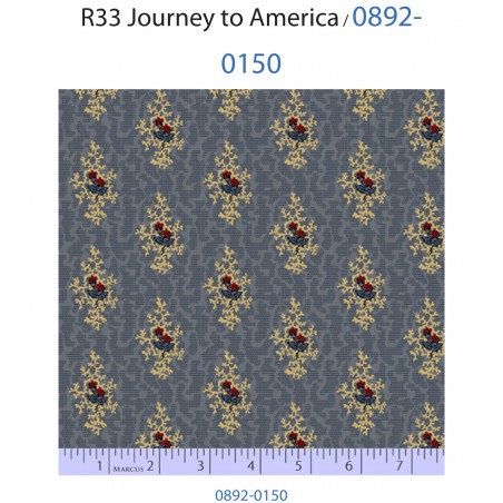 Marcus Fabrics- Judie Rothermel - Journey to America - Nosegay
