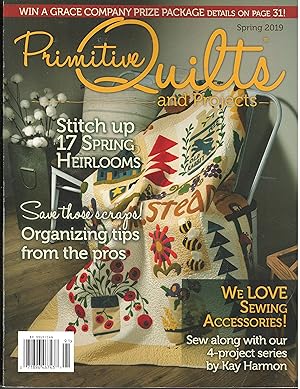 Primitive Quilts and Projects - Spring, Summer, Fall 2019 - Magazine - Single Issue