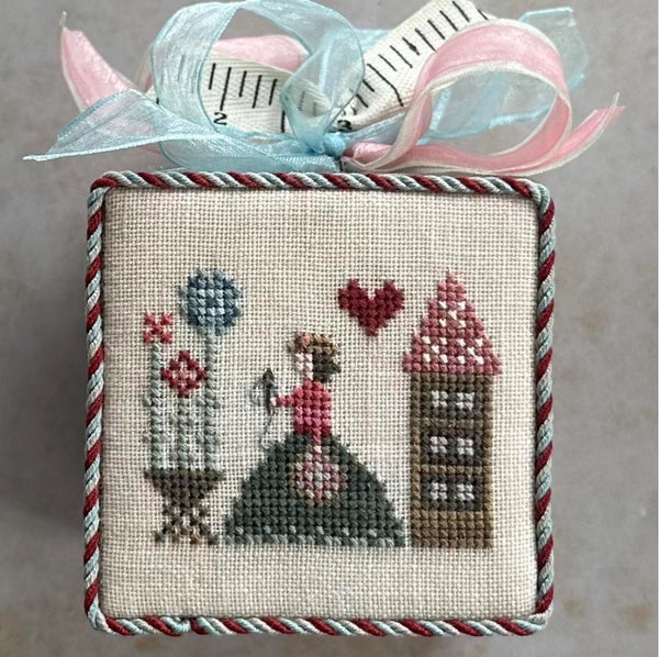 Heart in Hand - Needleworker's Frill - Cross Stitch Pattern - Nashville Needlework Market 2026
