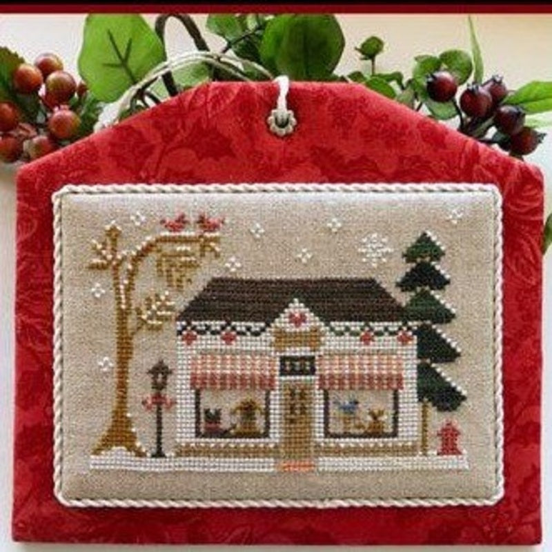 Little House Needleworks - Hometown Holiday Series - The Pet Store - Cross Stitch Pattern