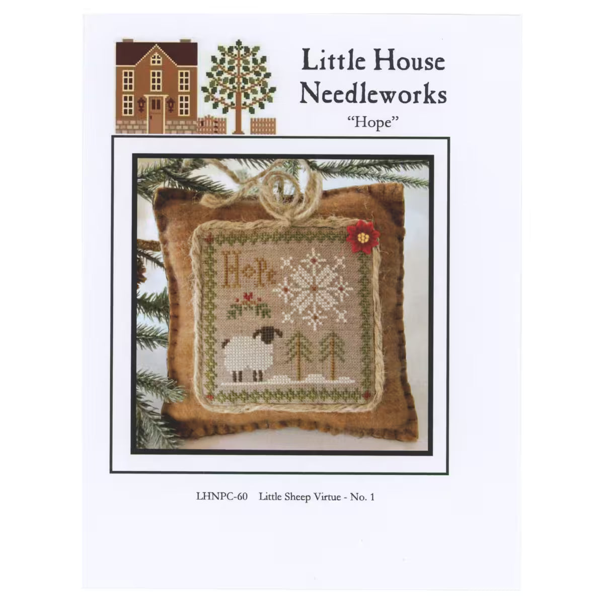 Little House Needleworks - Hope - Little Sheep Virtue No. 1 - Cross Stitch Pattern