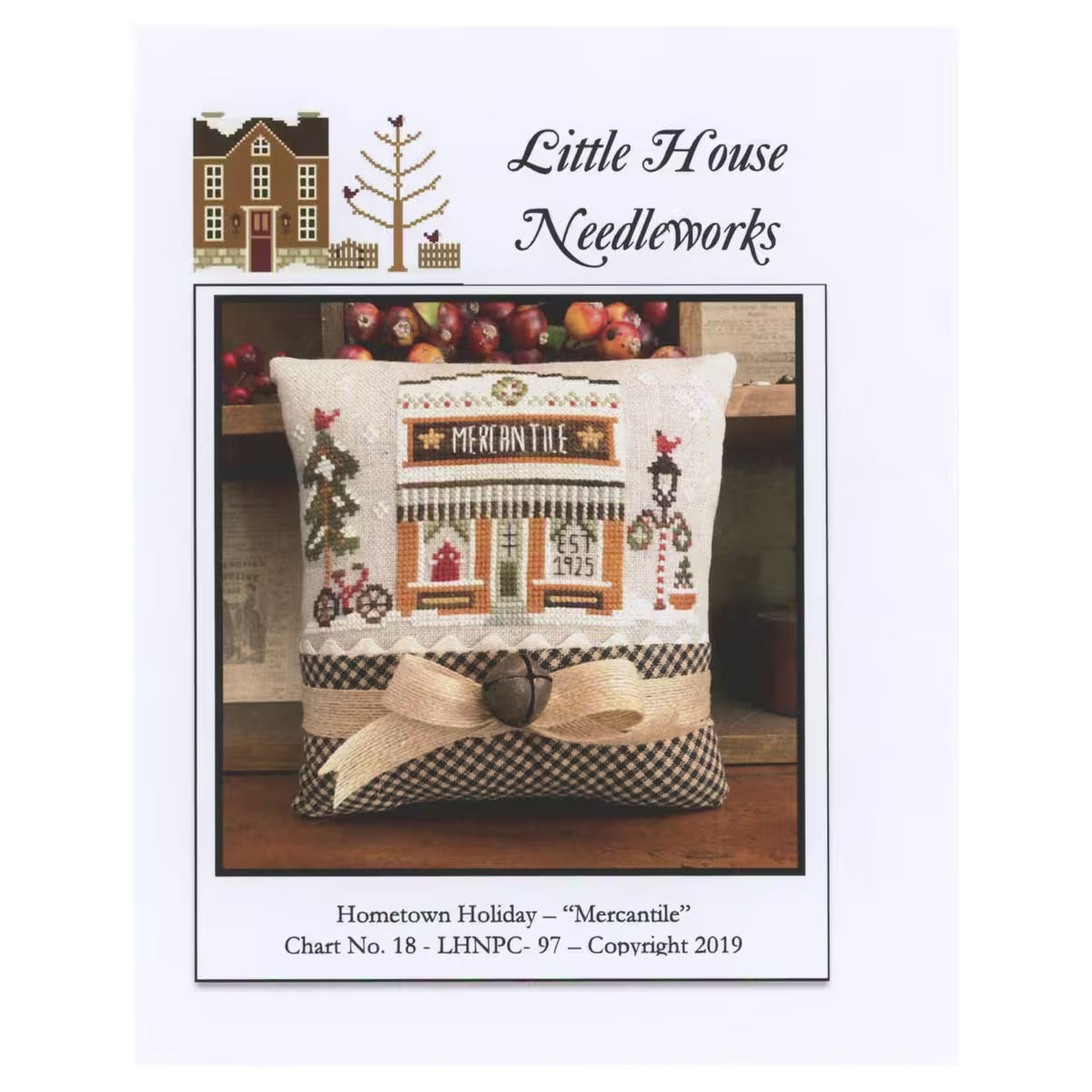 Little House Needleworks - Hometown Holiday - Mercantile - Cross Stitch Pattern